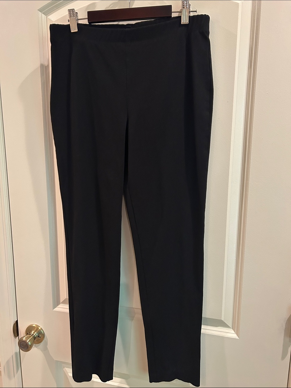Karen Kane Piper Black Slim Pull-On Pants